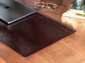 Camel Leather Desk Pad – Large Leather Desk Mat for Office & Home Workspace